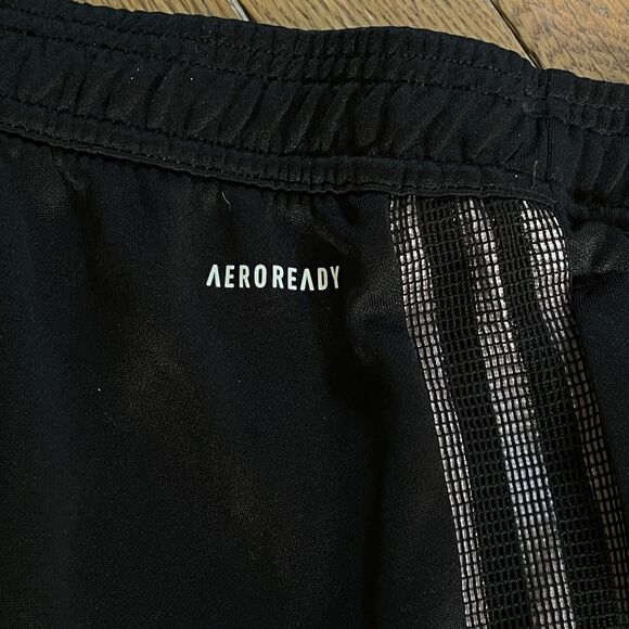 Adidas Track Pants Sz L Women's Black w Clear Pink Tiro21 Ankle Zipper 2021 - Picture 6 of 9